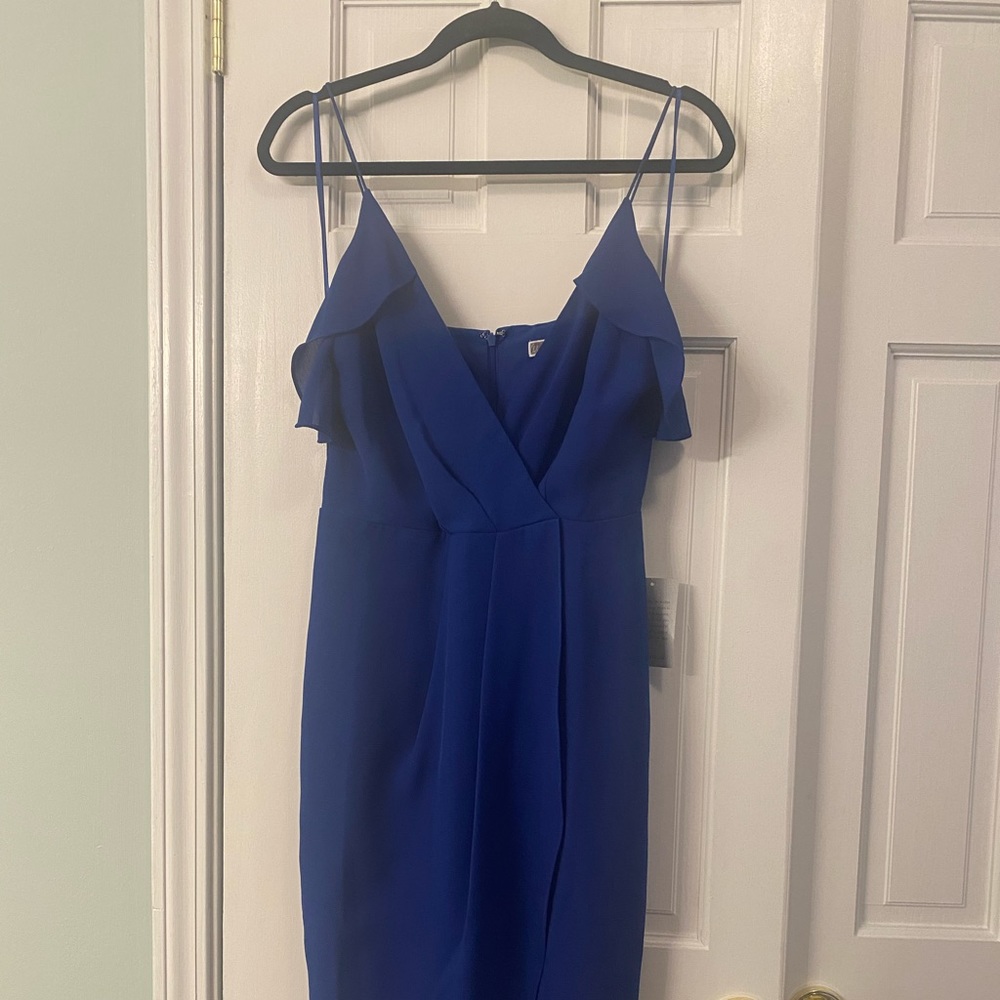 Blue MIDI Dress